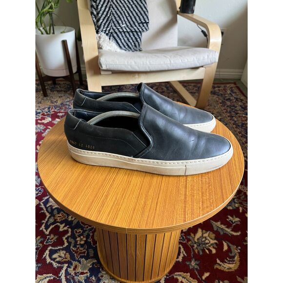 Common Projects Slip Ons in Navy main image 6